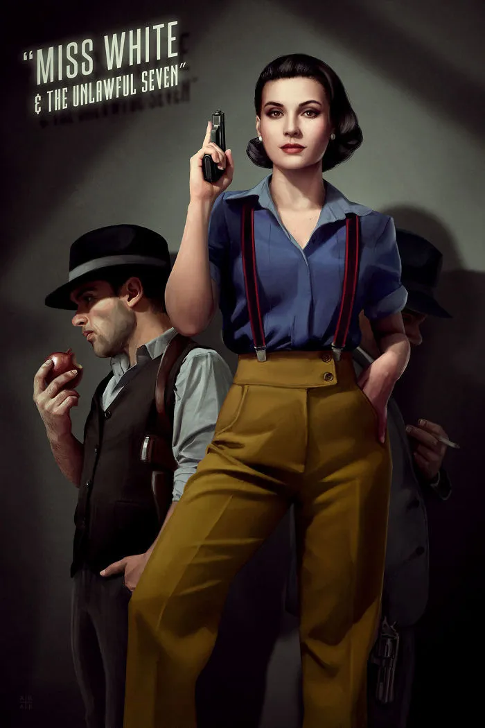 "Miss White & The Unlawful Seven"