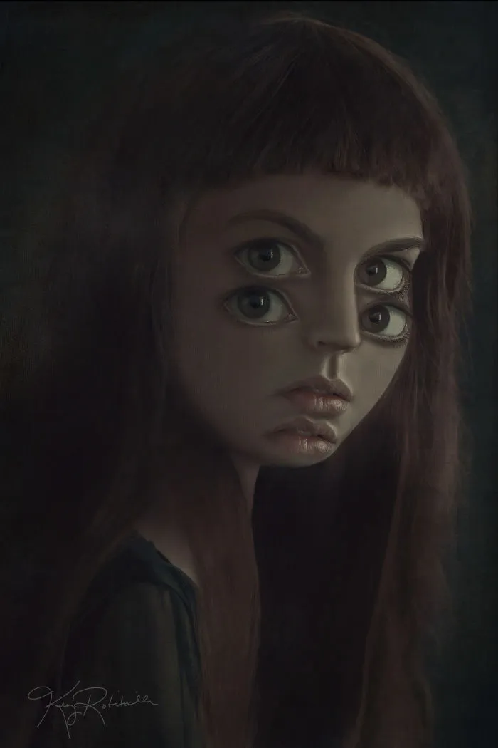 I Create Frail Emotional Characters  As Therapy To Overcome Negativity