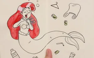For This Inktober I Drew What Would Happen If Disney Characters & Superheroes Faced Ecological Disasters
