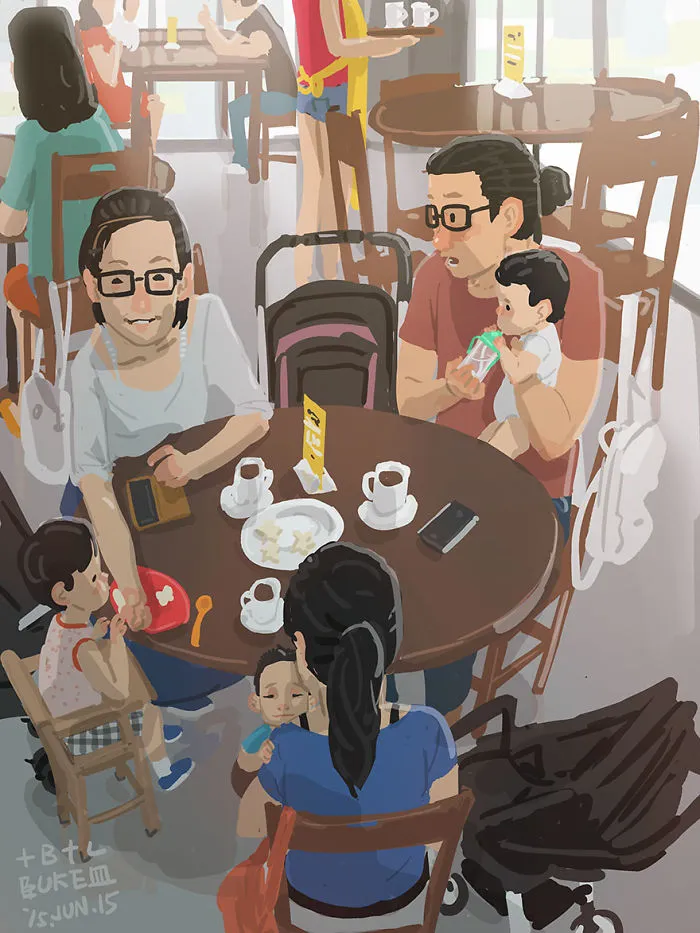 Single Dad Illustrates What It's Like To Raise A Child, And It'll Melt Your Heart (38 Pics)