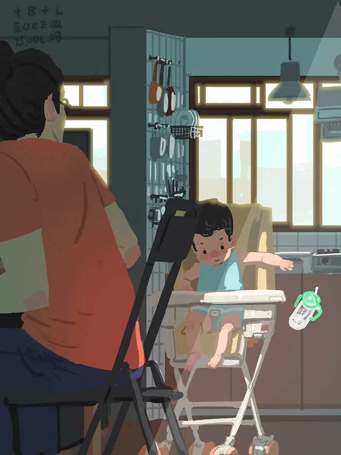 Single Dad Illustrates What It's Like To Raise A Child, And It'll Melt Your Heart (38 Pics)