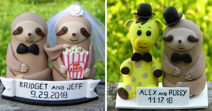 I Create Cake Toppers Out Of Polymer Clay