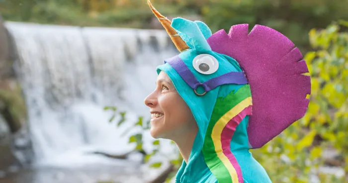 No-Sew Fortnite Rainbow Smash Pickaxe Hoodie
