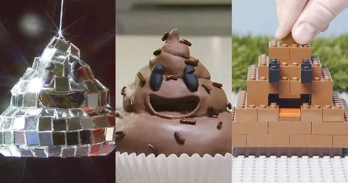 I Drew, Sculpted, And Painted 50 Creative Poops To Celebrate The 10th Anniversary Of The Poop Emoji