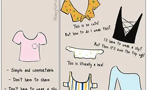 72 Brutally Honest Comics That Sum Up Common Girl Problems By Akshara Ashok (NSFW)