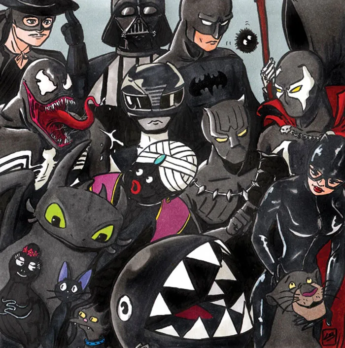 I Sorted Famous Characters By Color, And This Is What I Found Out