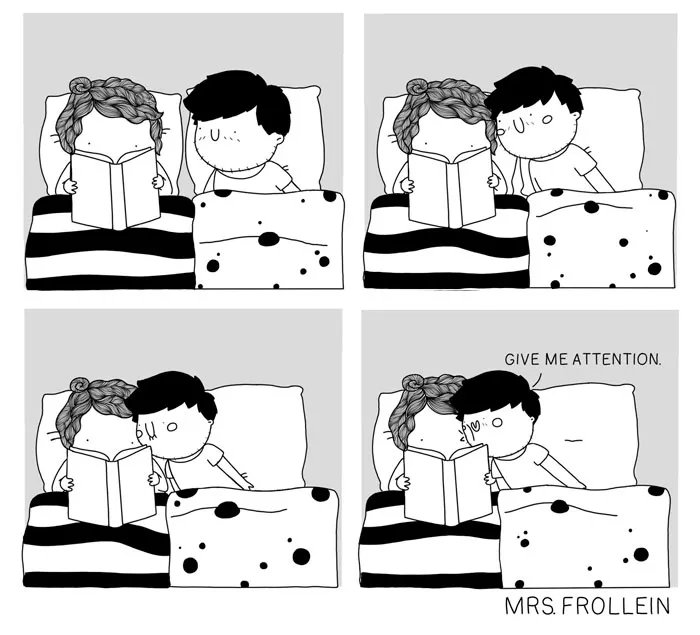 Illustrator Documents Her Daily Struggles And Life With Her Boyfriend In 59 Adorable Comics