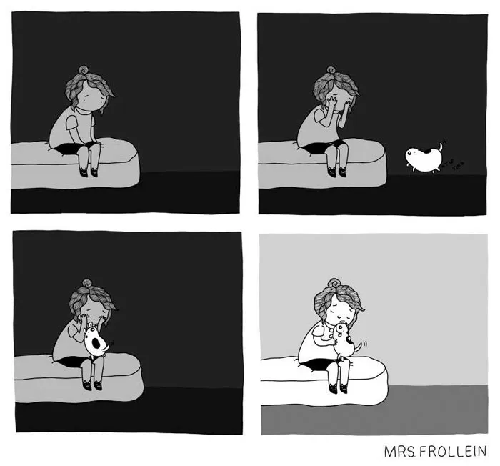 Illustrator Documents Her Daily Struggles And Life With Her Boyfriend In 59 Adorable Comics