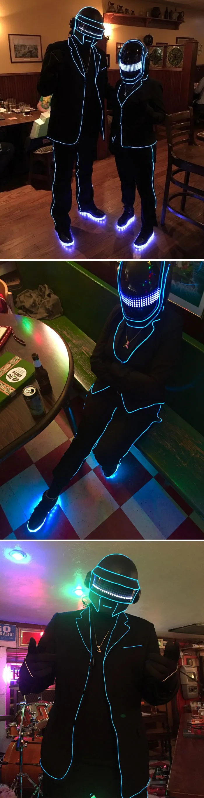 My Wife And I Made Daft Punk Halloween Costumes