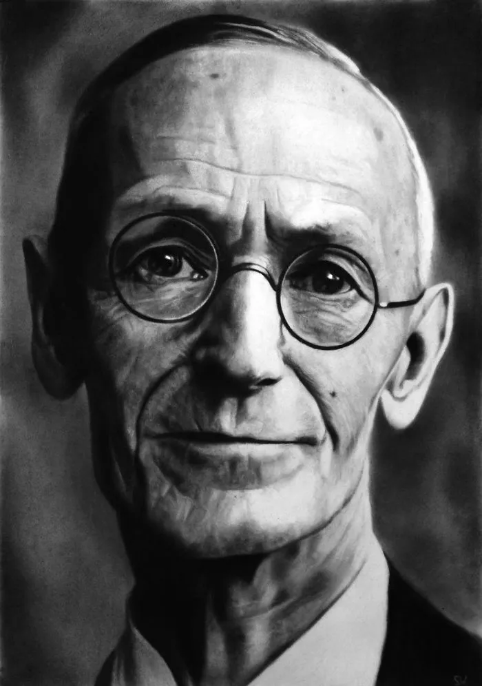 This Is A Charcoal Drawing ...