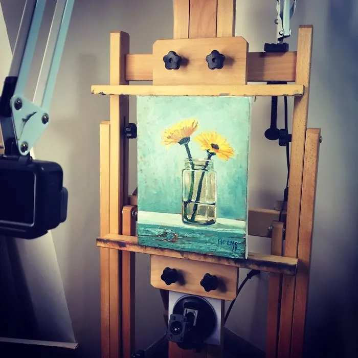 10 Minutes Oil Painting Challenge