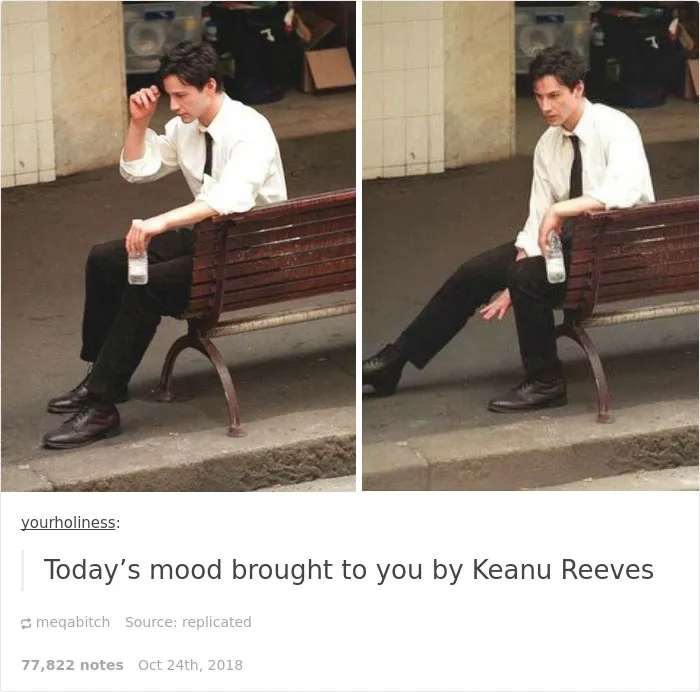 20 Tumblr Posts That Prove How Lucky We Are To Have Keanu Reeves