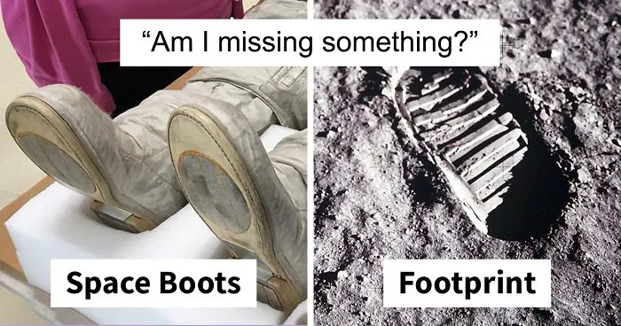 Someone Notices First Steps On The Moon Don't Match Neil Armstrong’s Boots, Gets Destroyed With Facts
