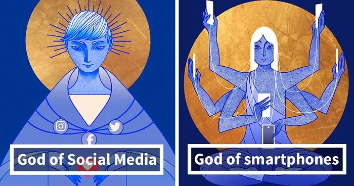 I Illustrated Modern Gods