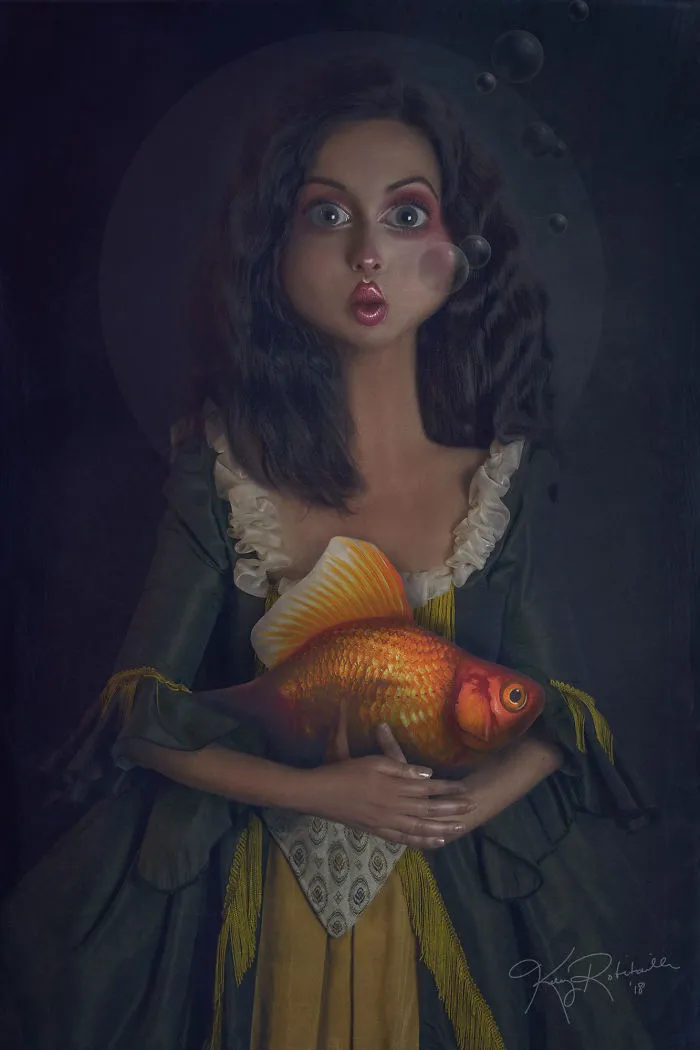 I Create Frail Emotional Characters  As Therapy To Overcome Negativity
