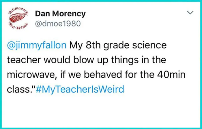 108 Hilarious My Teacher Is Weird" Tweets"