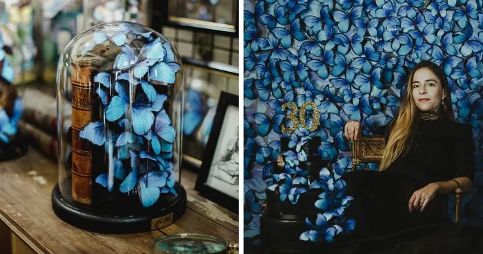 I Create Butterflies Out Of Paper Sheets In Memory Of My Grandmother