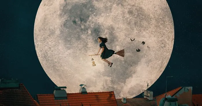 I Like To Think That Witches Live Among Us, So I Tried To Imagine Their Daily Routine And This Is What I Came Up With