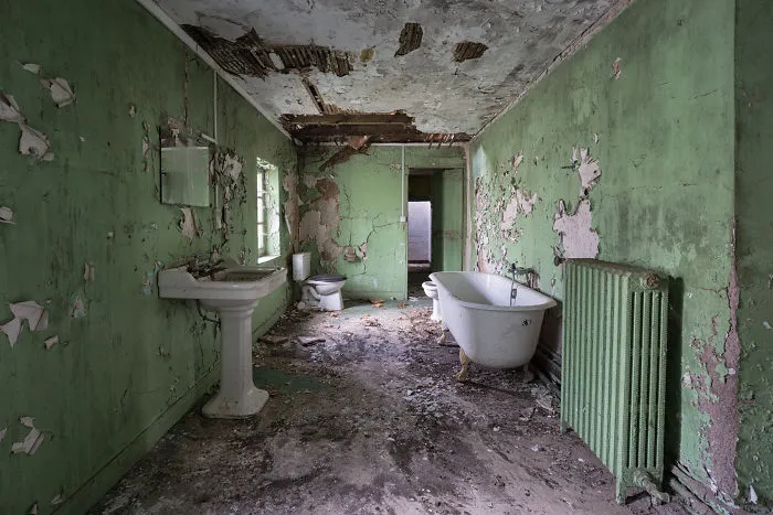 Castillo abandonado en Francia
