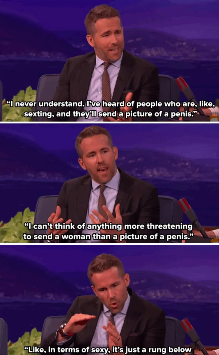 His Opinion On Dick Pics