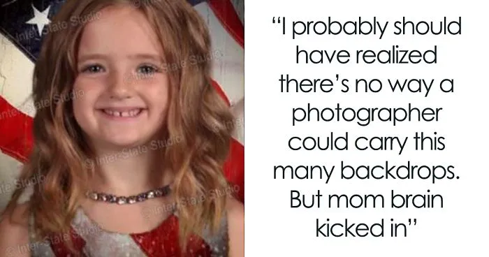 Girl Dresses Up In Green For School Picture Day And The Results Make Mom Laugh Hysterically
