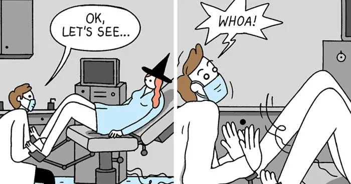 7 Hilariously Inappropriate Comics About A Slutty Witch