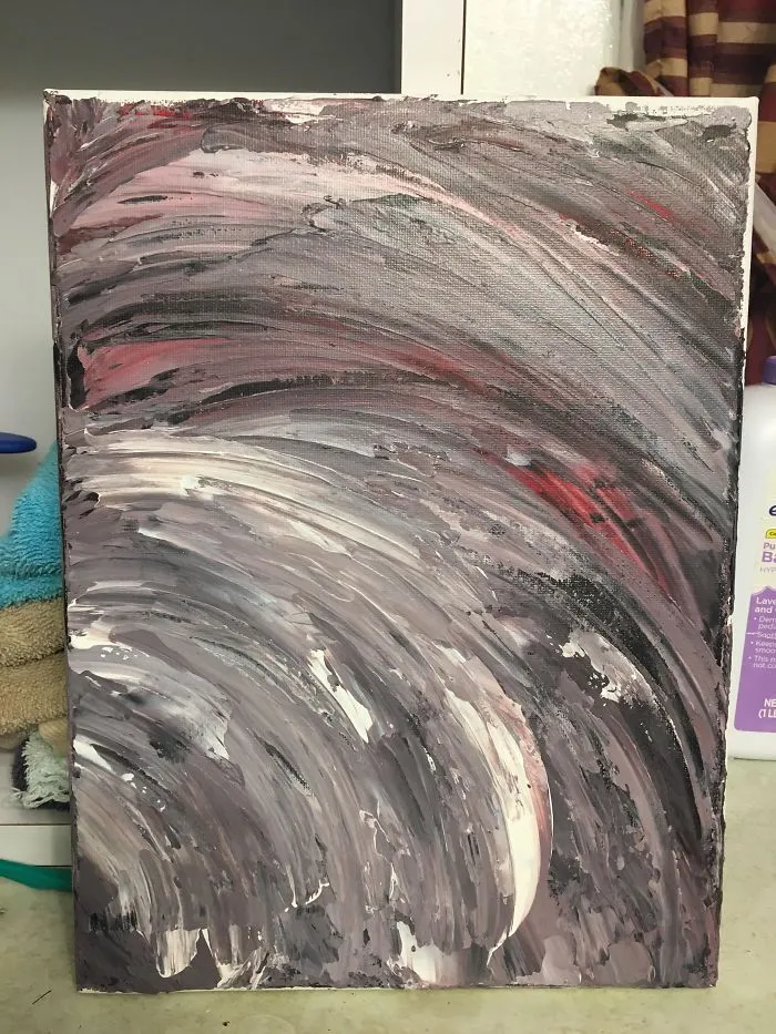 Another Acrylic Painting With Palette Knife