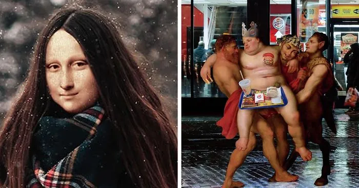 I Make Mashups Of The Most Famous Artworks In History And Contemporary Pop Culture