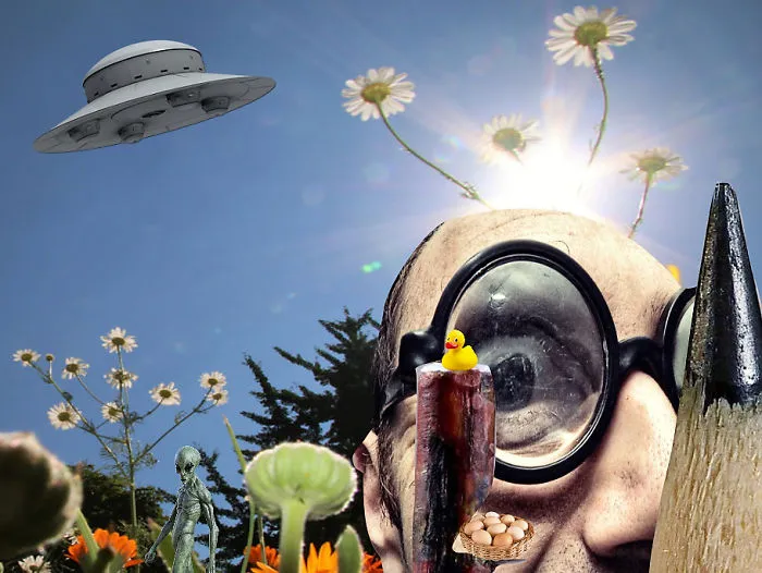 Oh Rubber Ducky,  Alien Abduction!