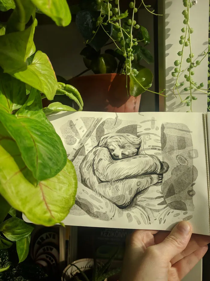 Since Childhood I Have Been Amazed By Nature Films, So I Dedicated My Inktober Drawings To David Attenborough (30 Pics)