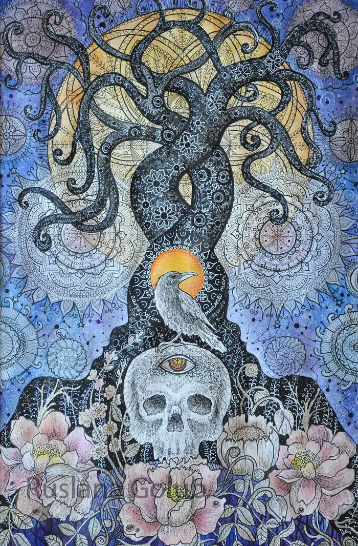 Spiritual Art. Watercolor Paintings By Ruslana Golub