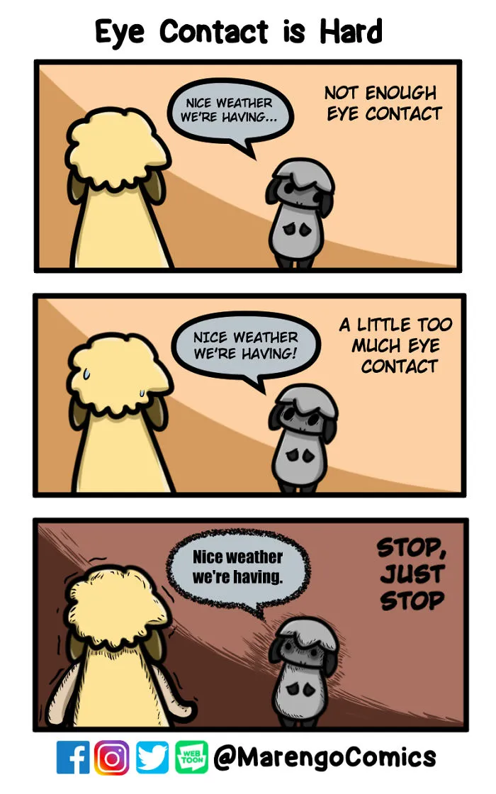 My 25 Heartwarming And Wholesome Comics About A Shy Sheep Fighting To Overcome Insecurities