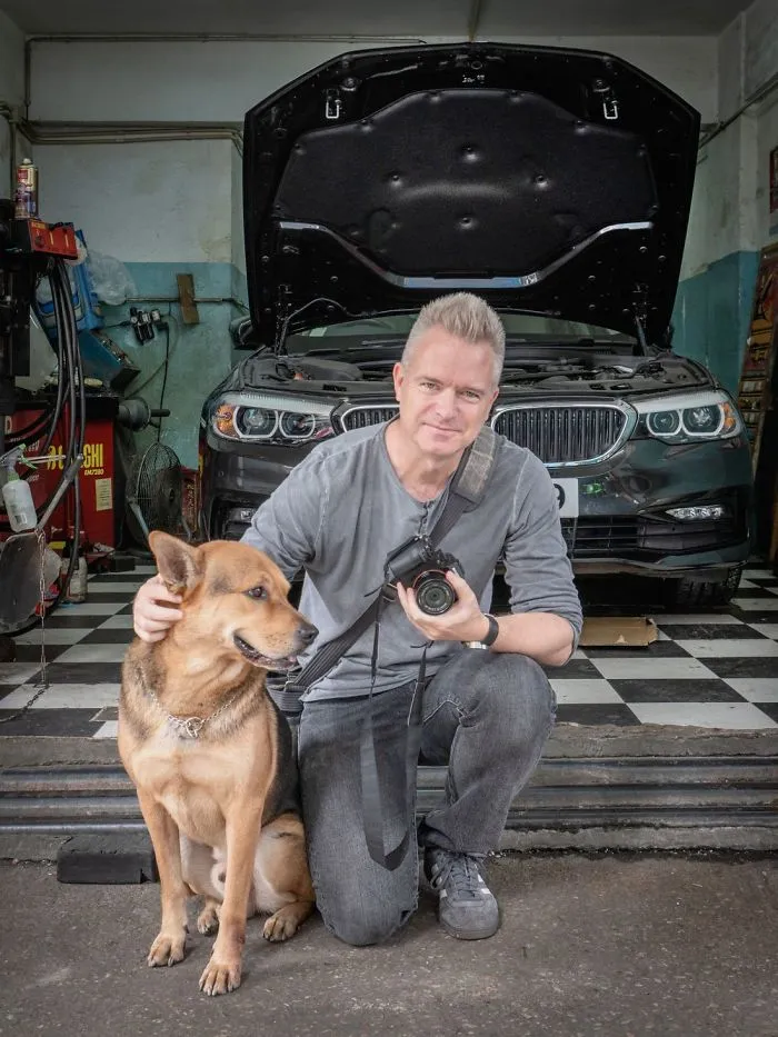 Dogs Living In Hong Kong’s Car Workshops In 22 Pictures