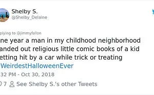 72 People Share Their Weirdest Halloween Stories