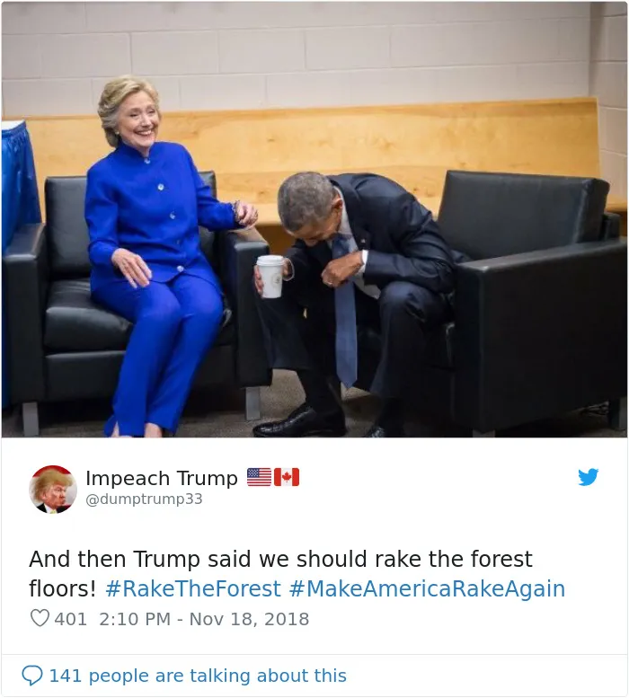 Trump Claims Finland ‘Rakes’ Their Forests To Prevent Fires, And Here Are 43 Of The Best Responses