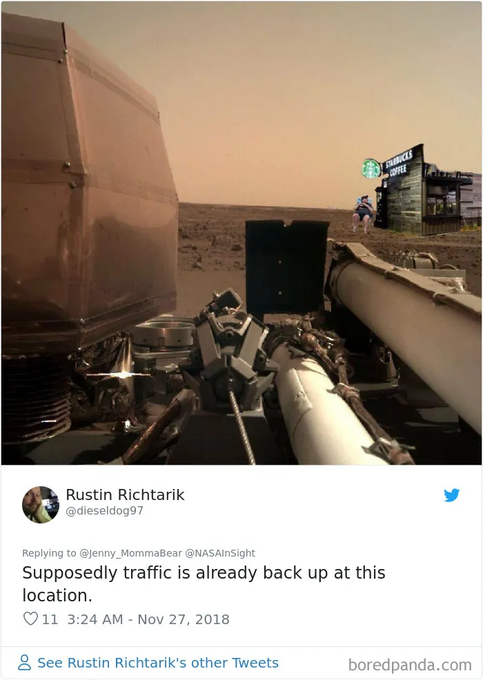 40 Hilarious Reactions To NASA’s InSight’s First Photos From Mars