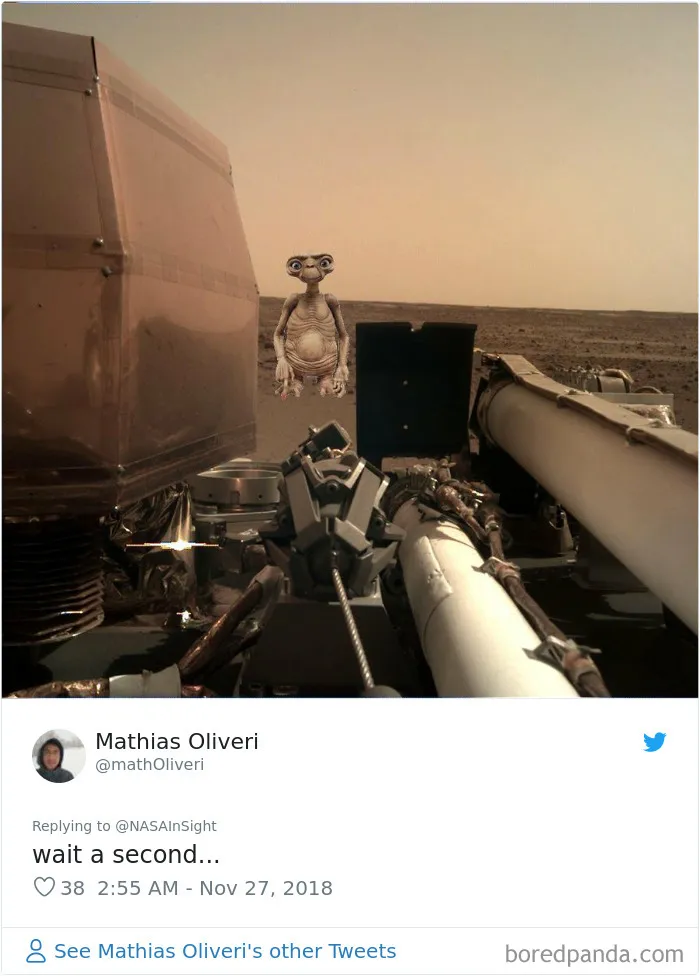 30 Divertidas reacciones a las primeras fotos de Marte realizadas por el InSight de la NASA