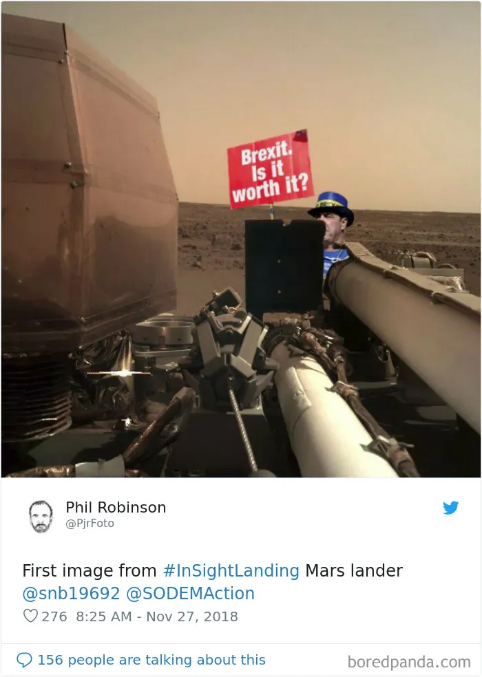 40 Hilarious Reactions To NASA’s InSight’s First Photos From Mars