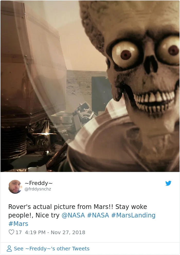 40 Hilarious Reactions To NASA’s InSight’s First Photos From Mars