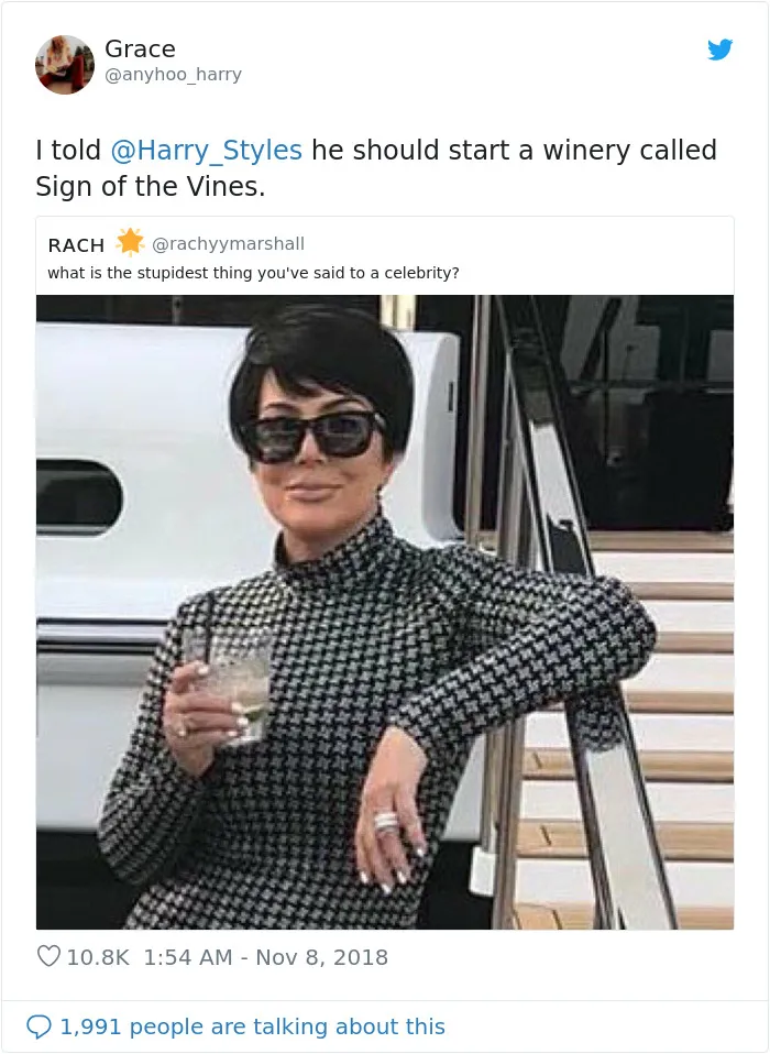 Twitter Is Cracking Up At The Stupidest Things That People Had Said To Celebrities