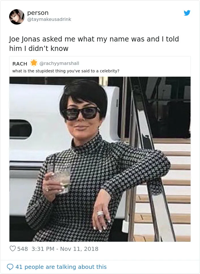 Twitter Is Cracking Up At The Stupidest Things That People Had Said To Celebrities