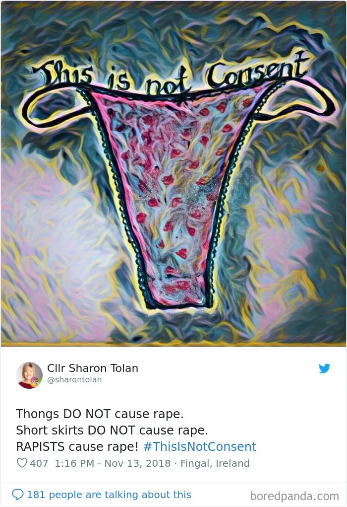 “Look at the way she was dressed...”: Women Tweet Their Underwear Pics After Lawyer Blames Teen In Rape Trial