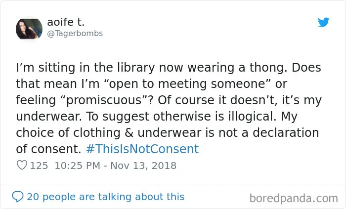 “Look at the way she was dressed...”: Women Tweet Their Underwear Pics After Lawyer Blames Teen In Rape Trial