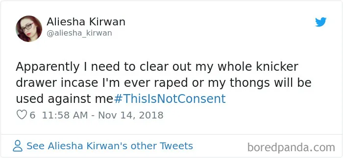 “Look at the way she was dressed...”: Women Tweet Their Underwear Pics After Lawyer Blames Teen In Rape Trial