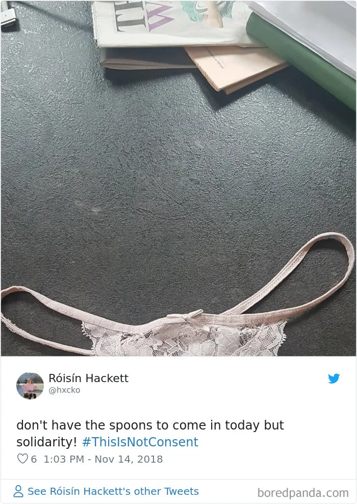 “Look at the way she was dressed...”: Women Tweet Their Underwear Pics After Lawyer Blames Teen In Rape Trial