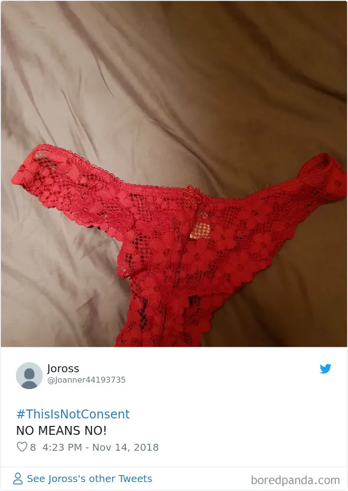 “Look at the way she was dressed...”: Women Tweet Their Underwear Pics After Lawyer Blames Teen In Rape Trial