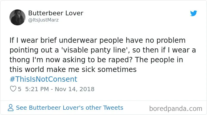 “Look at the way she was dressed...”: Women Tweet Their Underwear Pics After Lawyer Blames Teen In Rape Trial