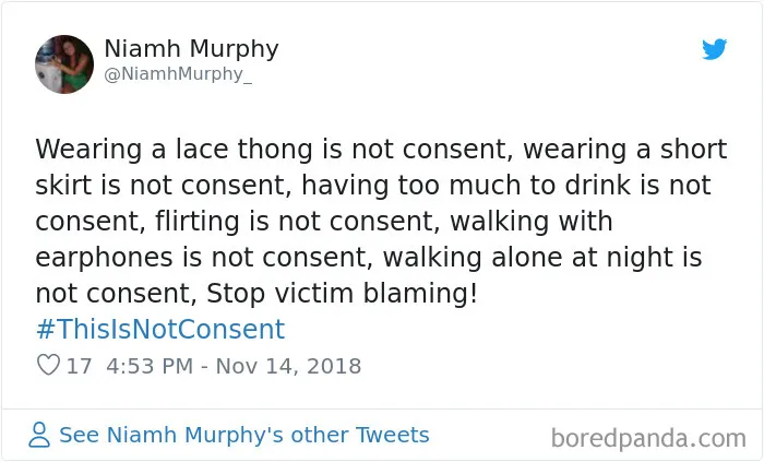 “Look at the way she was dressed...”: Women Tweet Their Underwear Pics After Lawyer Blames Teen In Rape Trial