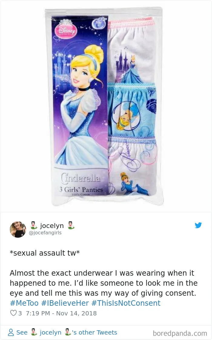 “Look at the way she was dressed...”: Women Tweet Their Underwear Pics After Lawyer Blames Teen In Rape Trial
