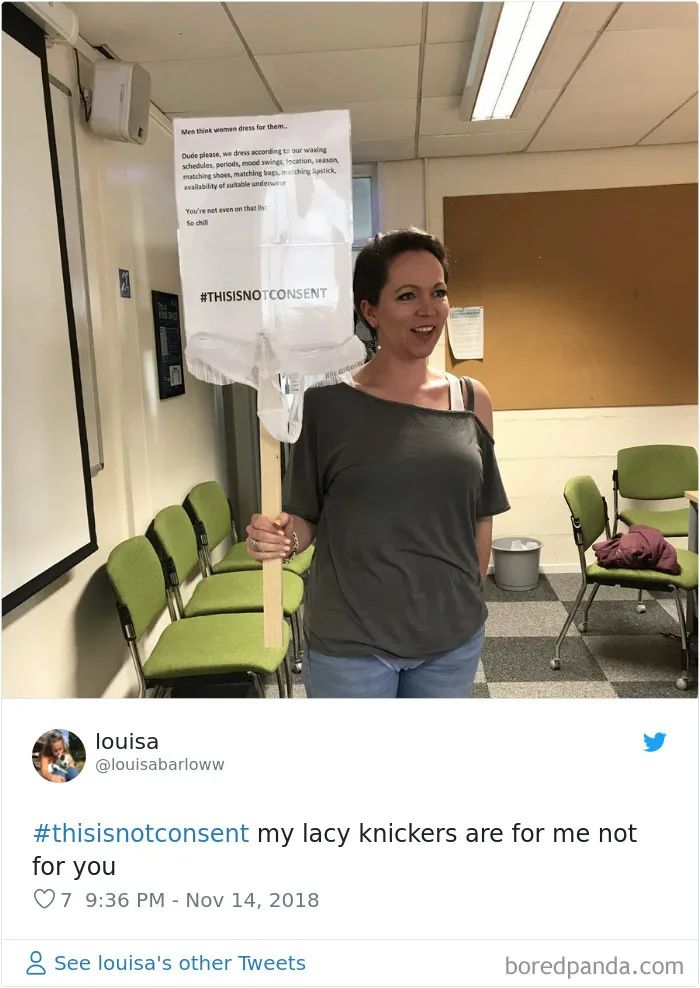“Look at the way she was dressed...”: Women Tweet Their Underwear Pics After Lawyer Blames Teen In Rape Trial